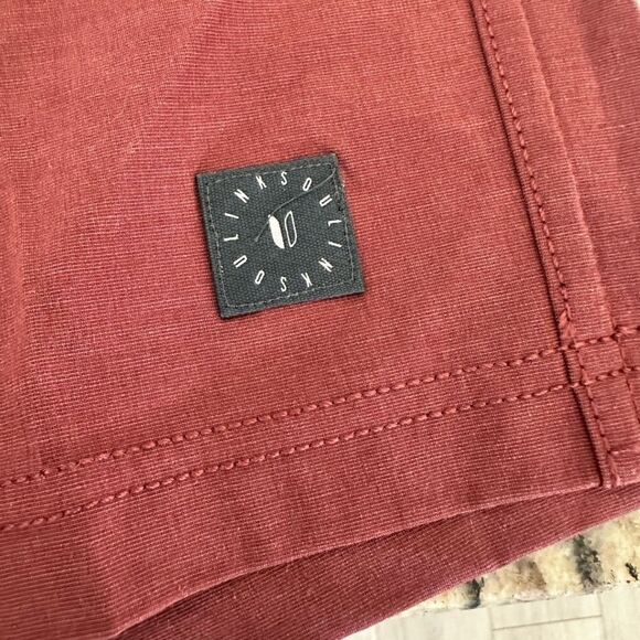 NWT LinkSoul Men’s Boardwalker Golf Short Hybrid Swim Land/Sea Redwood -Size 36” - Picture 4 of 7